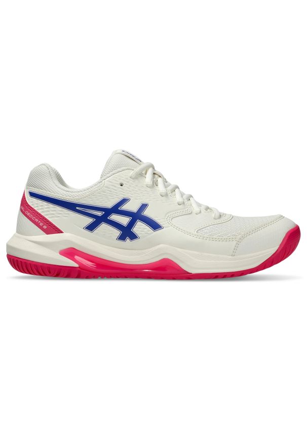Damskie buty do tenisa Asics Gel-Dedicate 8. Kolor: biały. Sport: tenis