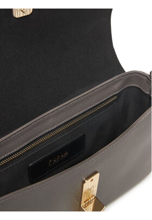 Furla Torebka Iride WB01826 ARE000 CN 4283S 1007 Szary. Kolor: szary. Materiał: skórzane