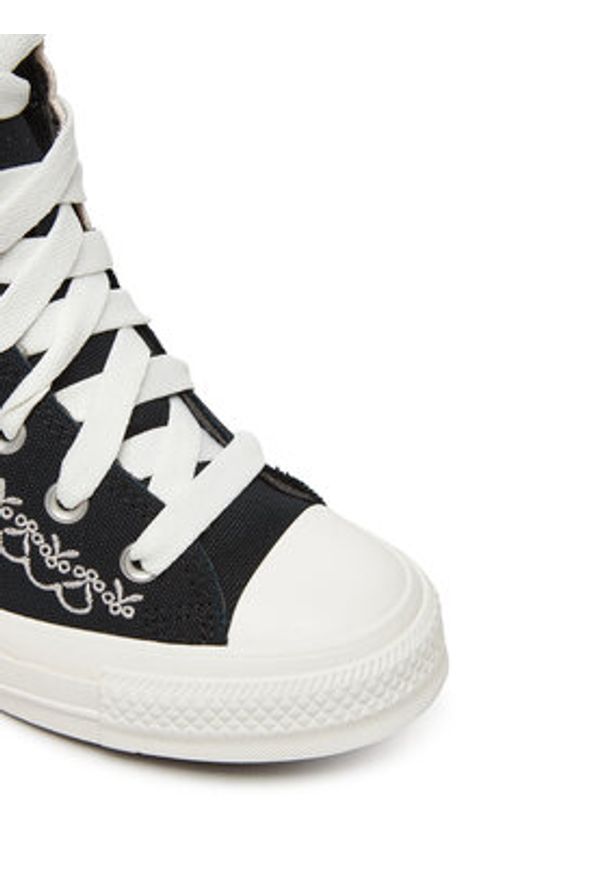 Converse Trampki Chuck Taylor All Star Wedge A13546C Czarny. Kolor: czarny. Materiał: materiał