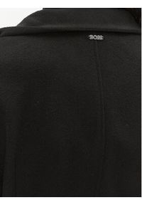 BOSS - Boss Płaszcz wełniany Casenova 50501023 Czarny Regular Fit. Kolor: czarny. Materiał: wełna #4