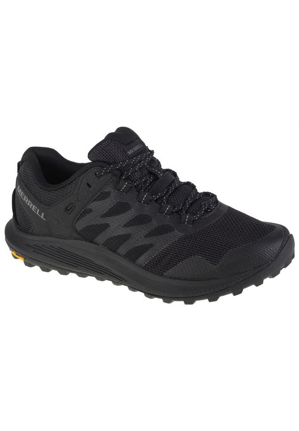 Buty do biegania Merrell Nova 3 M J067599 czarne. Zapięcie: sznurówki. Kolor: czarny. Materiał: tkanina, syntetyk