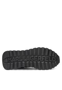 Karl Lagerfeld - KARL LAGERFELD Sneakersy Kairo KL61124A Czarny. Kolor: czarny. Materiał: skóra #5