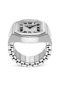 Fossil Zegarek Watch Ring ES5482 Srebrny. Kolor: srebrny #4