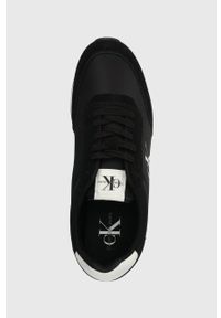 Calvin Klein Jeans sneakersy RETRO RUNNER SU-NY MONO kolor czarny YM0YM00746. Nosek buta: okrągły. Kolor: czarny. Materiał: guma #2
