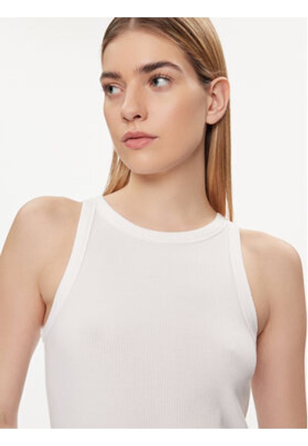 Levi's® Top Dreamy A7326-0001 Biały Slim Fit. Kolor: biały
