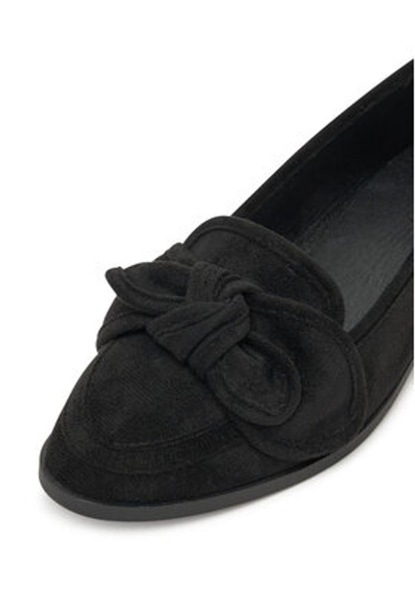 DeeZee Półbuty EBG-3883 Czarny. Kolor: czarny. Materiał: materiał