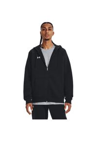 Bluza sportowa męska Under Armour B23511. Typ kołnierza: kaptur. Kolor: czarny, biały, wielokolorowy. Materiał: materiał, bawełna. Sport: bieganie
