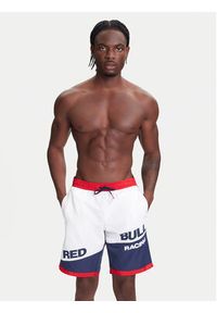 Pepe Jeans Szorty kąpielowe Red Bull Racing Block Surfer RMB10004 Granatowy Regular Fit. Kolor: niebieski. Materiał: syntetyk #3