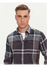 Barbour Koszula Dunoon MSH4980TN38 Granatowy Regular Fit. Kolor: niebieski. Materiał: bawełna #4