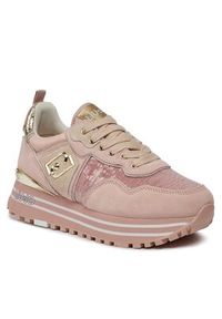 Liu Jo Sneakersy Maxi Wonder 24 BA4049 PX064 Różowy. Kolor: różowy. Materiał: zamsz, skóra #6