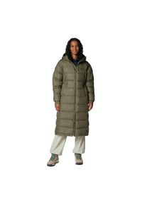 columbia - Pikowana kurtka Columbia zielona Pike Lake II. Kolor: zielony. Materiał: poliester. Sezon: zima. Sport: turystyka piesza #1