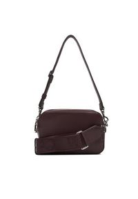 Calvin Klein Torebka LV04F3165G Bordowy. Kolor: czerwony. Materiał: skórzane #4