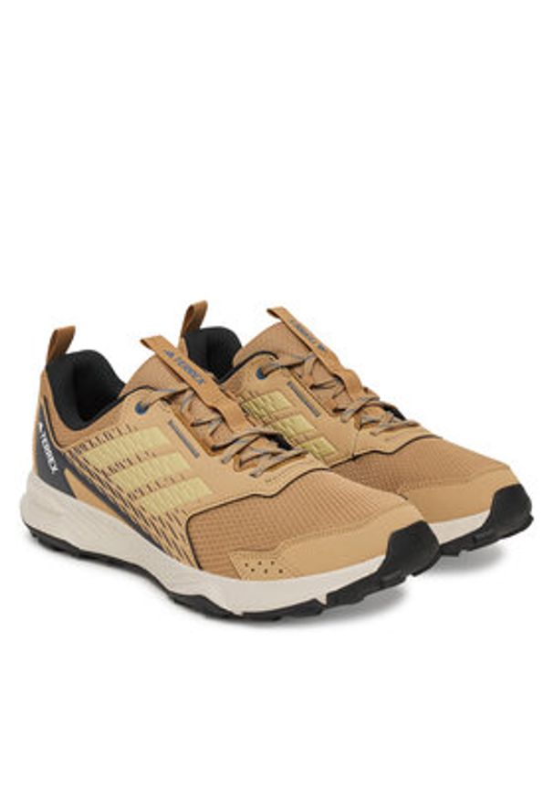 Adidas - adidas Buty do biegania Tracefinder Trail JR5279 Beżowy. Kolor: beżowy. Materiał: materiał