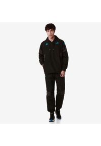 Kappa - Bluza dresowa 1/2 z kapturem Alpine F1 Astaedy 2024. Kolor: czarny, niebieski, wielokolorowy. Materiał: dresówka #1