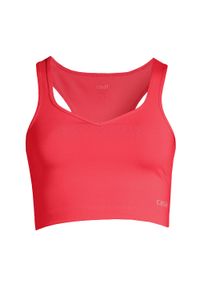 CASALL - Top treningowy damski Casall Heart Shape Sport. Kolor: czerwony. Sport: fitness