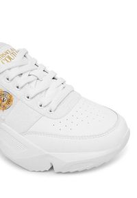 Versace Jeans Couture Sneakersy 80VA3SU8 ZPB80 3 Biały. Kolor: biały. Materiał: skóra #6