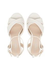 Buffalo Sandały Kya Cross 1291685 Biały. Kolor: biały. Materiał: skóra #3