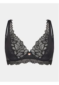 Wonderbra Biustonosz z fiszbiną WB000ARH Czarny. Kolor: czarny. Materiał: syntetyk #3