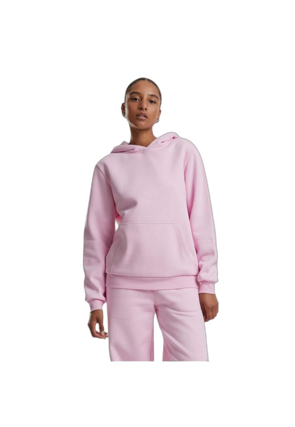 Bluza damska z kapturem Urban Classics. Typ kołnierza: kaptur. Kolor: różowy