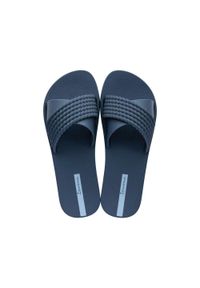 Klapki basenowe damskie Ipanema Street II Fem. Kolor: niebieski. Styl: street #1