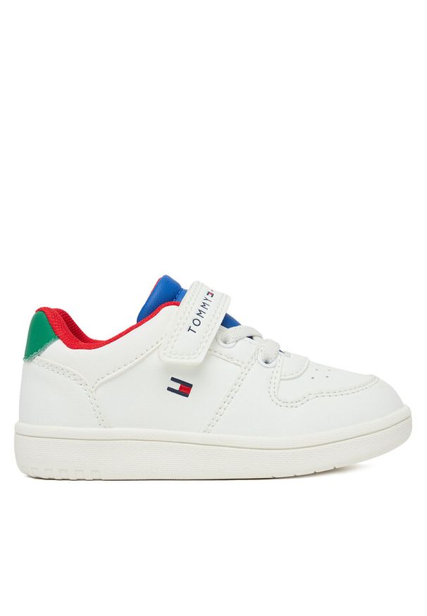 TOMMY HILFIGER - Sneakersy Tommy Hilfiger. Kolor: biały