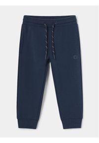 Mayoral Spodnie dresowe 711 Granatowy Regular Fit. Kolor: niebieski. Materiał: syntetyk #1