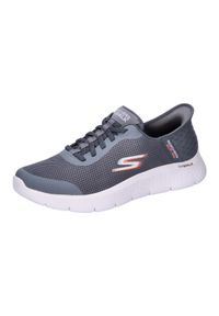 skechers - Skechers Go Walk Flex Sneaker - Ręce Dorosłych. Kolor: biały, szary, wielokolorowy. Materiał: syntetyk, materiał. Model: Skechers Sport