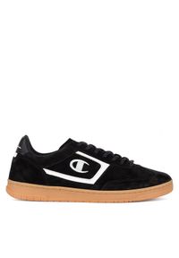 Champion Sneakersy CL78 S LOW S22279-KK002 Czarny. Kolor: czarny. Materiał: zamsz, skóra