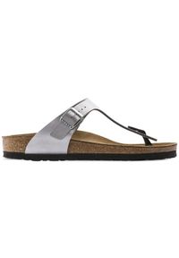 Japonki damskie Birkenstock Gizeh BF. Kolor: srebrny. Sezon: lato. Styl: sportowy, młodzieżowy #6