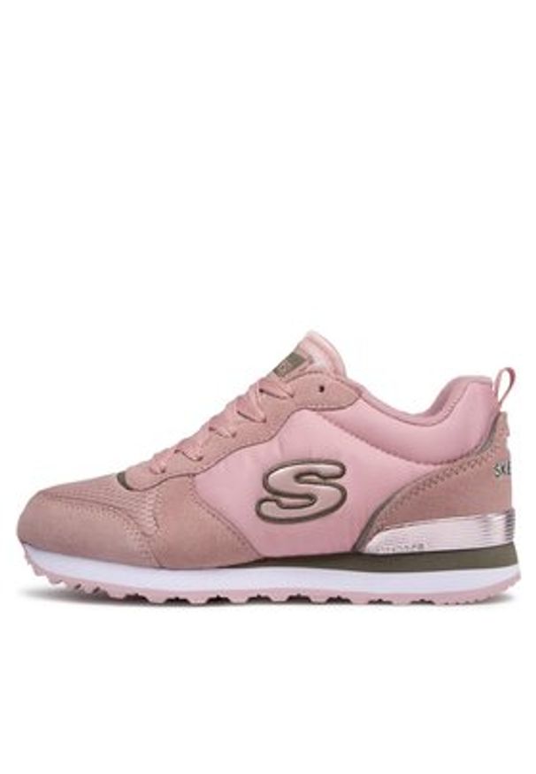 skechers - Skechers Sneakersy Step N Fly 155287/MVE Różowy. Kolor: różowy. Materiał: materiał