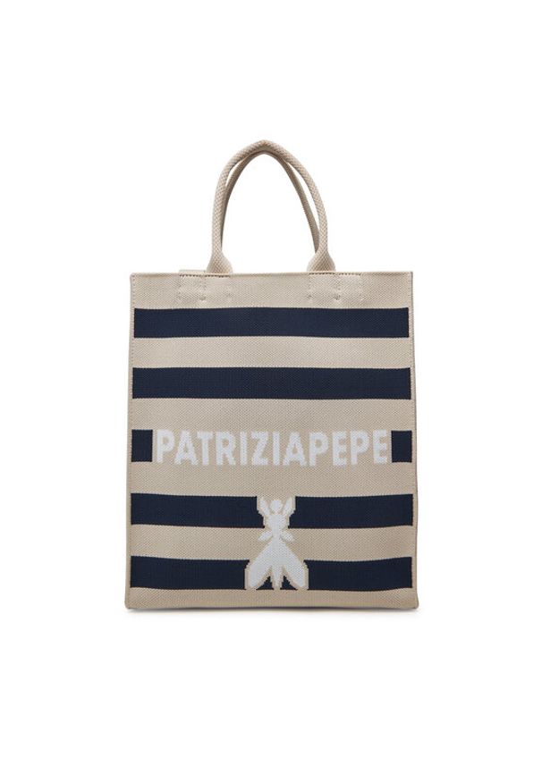 Patrizia Pepe Torebka 2B0123/K264 Beżowy. Kolor: beżowy