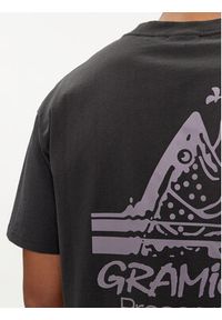 Gramicci T-Shirt G3SU-T050 Czarny Regular Fit. Kolor: czarny. Materiał: bawełna