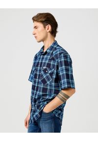 Wrangler - MESKA KOSZULA WRANGLER SS WESTERN SHIRT LATIGO INDIGO 112362899 #2