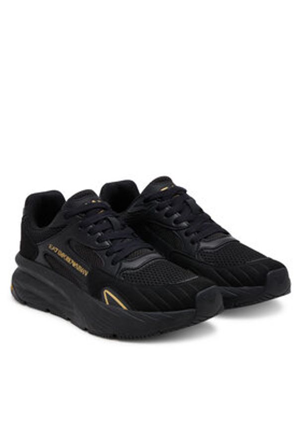 EA7 Emporio Armani Sneakersy X8X178 XK382 M701 Czarny. Kolor: czarny. Materiał: materiał