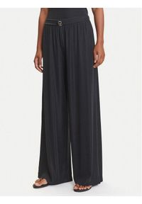 Emporio Armani Spodnie materiałowe EW000594 AF12206 FC043 Czarny Wide Leg. Kolor: czarny. Materiał: syntetyk #1