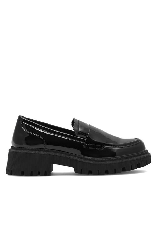 DeeZee Loafersy H101201-01 Czarny. Kolor: czarny. Materiał: syntetyk