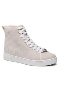 MICHAEL Michael Kors Sneakersy Edie High Top 43S3NVFE1Y Beżowy. Kolor: beżowy. Materiał: materiał #3