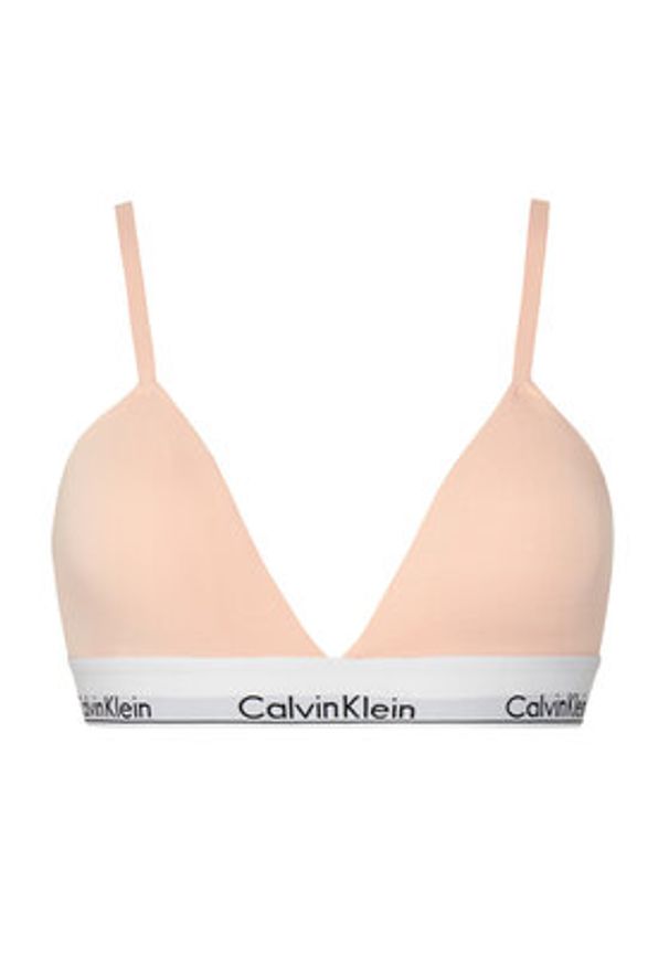 Calvin Klein Underwear Biustonosz braletka 000QF5650E Pomarańczowy. Kolor: pomarańczowy. Materiał: bawełna