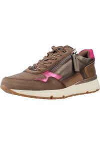 Carmela - Buty CARMELA 162517C Brąz. Kolor: brązowy. Materiał: syntetyk, skóra. Styl: sportowy