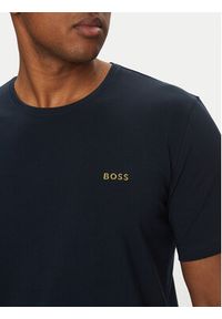 BOSS T-Shirt Mix&Match 50515312 Granatowy Regular Fit. Kolor: niebieski. Materiał: bawełna