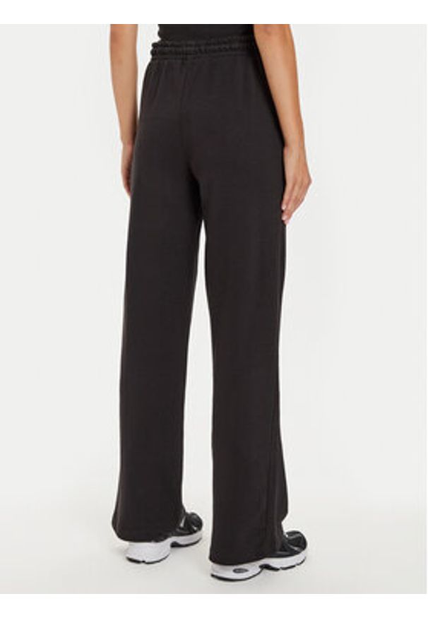 Brave Soul Spodnie dresowe LJB-69JENNABLK Czarny Wide Leg. Kolor: czarny. Materiał: bawełna