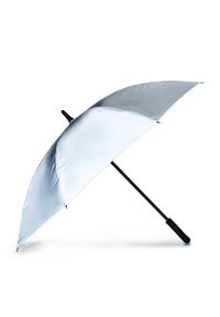 Wittchen - Parasol manualny odblaskowy szary. Kolor: szary. Materiał: materiał, poliester, włókno #1