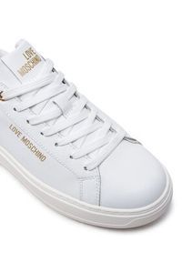 Love Moschino - LOVE MOSCHINO Sneakersy JA15394G0LIA010A Biały. Kolor: biały. Materiał: skóra #3