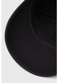 Karl Lagerfeld czapka z daszkiem kolor czarny z nadrukiem. Kolor: czarny. Wzór: nadruk #3