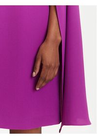 Lauren Ralph Lauren - LAUREN RALPH LAUREN Sukienka koktajlowa 2,53855E+11 Fioletowy Slim Fit. Kolor: fioletowy. Materiał: syntetyk. Styl: wizytowy