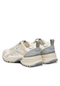 Calvin Klein Sneakersy Hike Run Ckstripe Ripst HW0HW03019 Beżowy. Kolor: beżowy. Materiał: materiał. Sport: bieganie #3