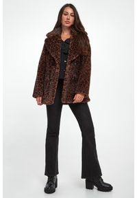 Joseph Ribkoff - Futro damskie w panterkę JOSEPH RIBKOFF. Materiał: futro. Wzór: motyw zwierzęcy #3