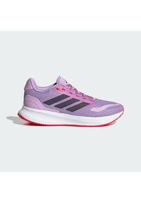 Adidas - Buty Runfalcon 5 Kids. Kolor: fioletowy, różowy, wielokolorowy, czerwony. Sport: bieganie