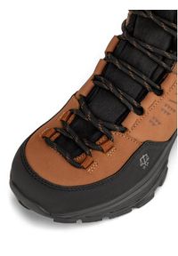 Hunter Trekkingi H1-061 Brązowy. Kolor: brązowy. Materiał: skóra, nubuk. Sport: turystyka piesza #3