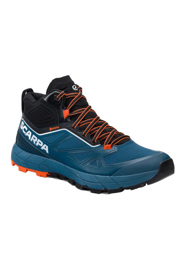 Scarpa - Buty trekkingowe męskie SCARPA Rapid Mid GTX. Kolor: niebieski